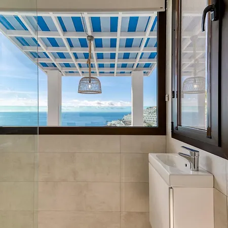 Brand New - Ocean Views - Sunset Terrace - Pool Apartment Puerto Rico (Gran Canaria)
